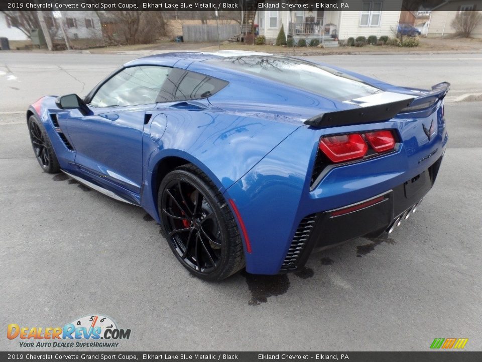 2019 Chevrolet Corvette Grand Sport Coupe Elkhart Lake Blue Metallic / Black Photo #10