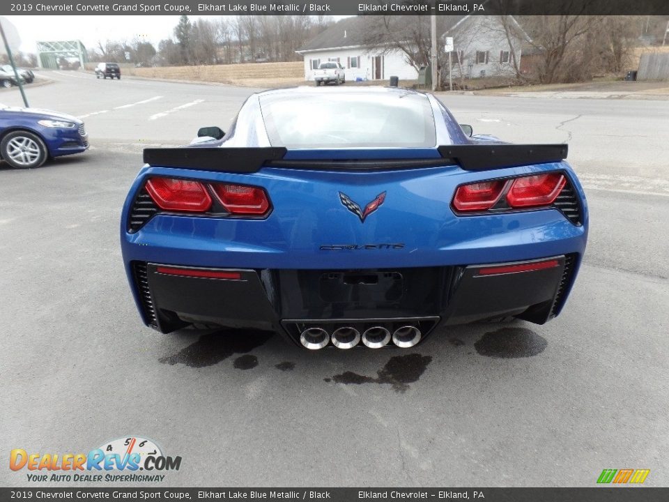 2019 Chevrolet Corvette Grand Sport Coupe Elkhart Lake Blue Metallic / Black Photo #11