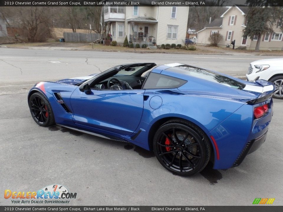 2019 Chevrolet Corvette Grand Sport Coupe Elkhart Lake Blue Metallic / Black Photo #17