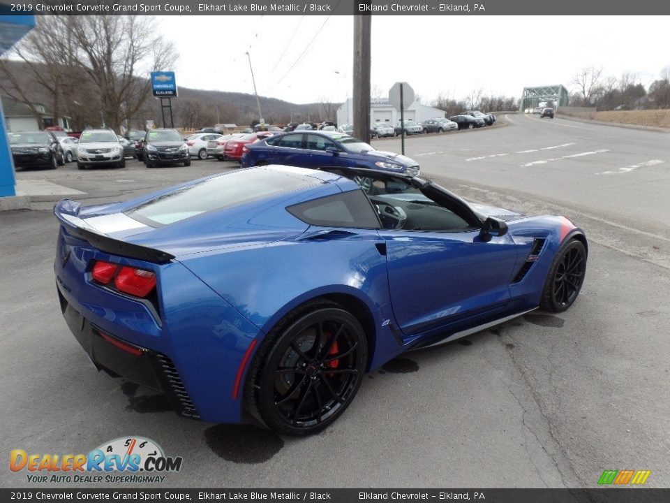 2019 Chevrolet Corvette Grand Sport Coupe Elkhart Lake Blue Metallic / Black Photo #18