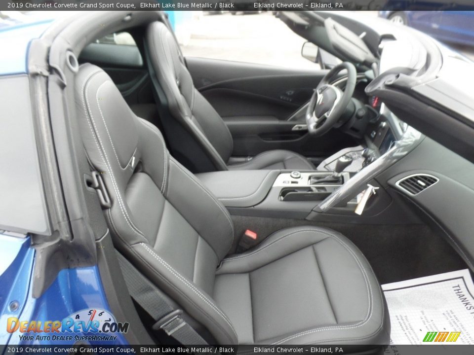 2019 Chevrolet Corvette Grand Sport Coupe Elkhart Lake Blue Metallic / Black Photo #20