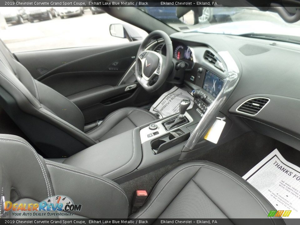 2019 Chevrolet Corvette Grand Sport Coupe Elkhart Lake Blue Metallic / Black Photo #21