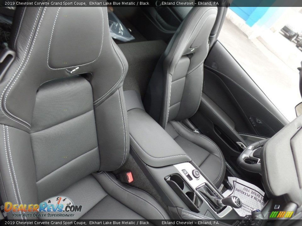 2019 Chevrolet Corvette Grand Sport Coupe Elkhart Lake Blue Metallic / Black Photo #22