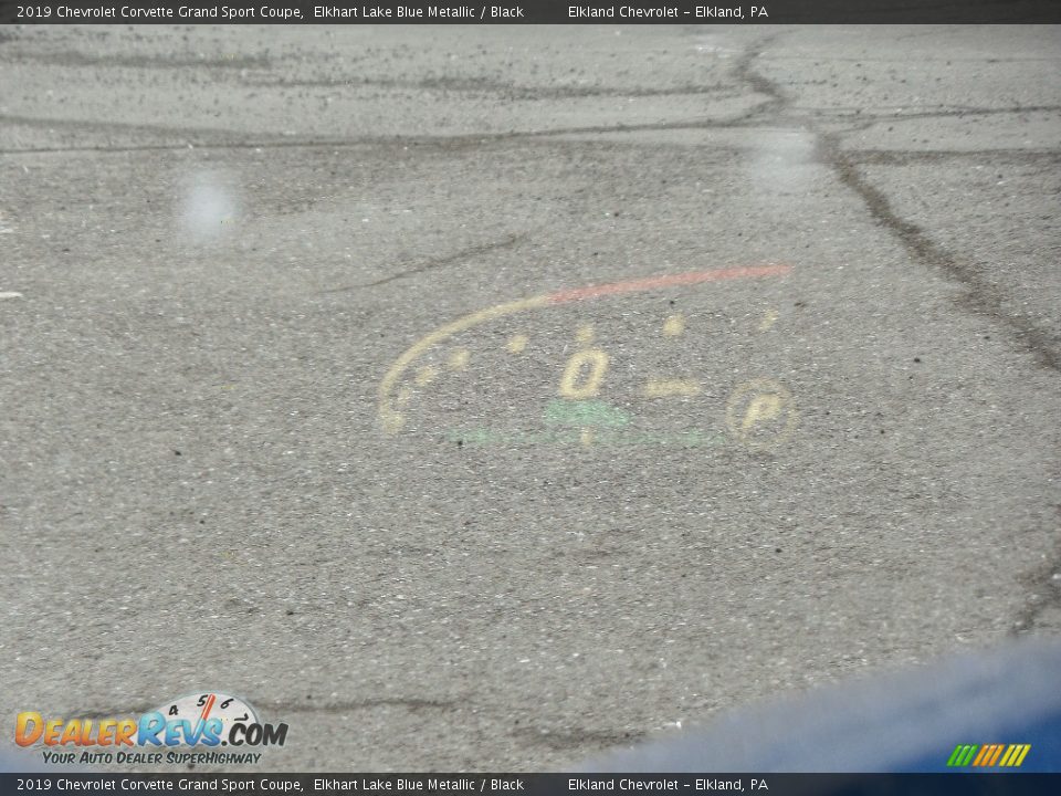 2019 Chevrolet Corvette Grand Sport Coupe Elkhart Lake Blue Metallic / Black Photo #24