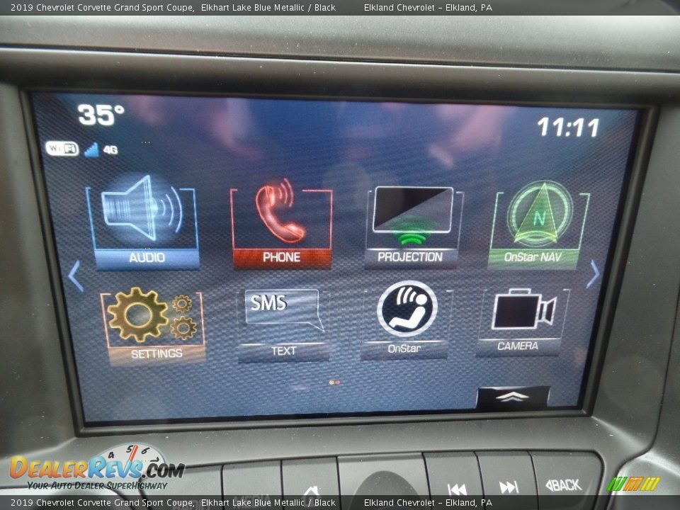 2019 Chevrolet Corvette Grand Sport Coupe Elkhart Lake Blue Metallic / Black Photo #30