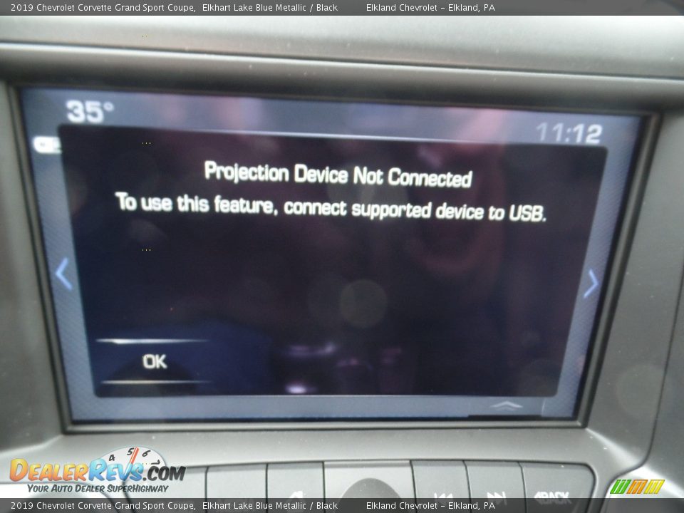 2019 Chevrolet Corvette Grand Sport Coupe Elkhart Lake Blue Metallic / Black Photo #34