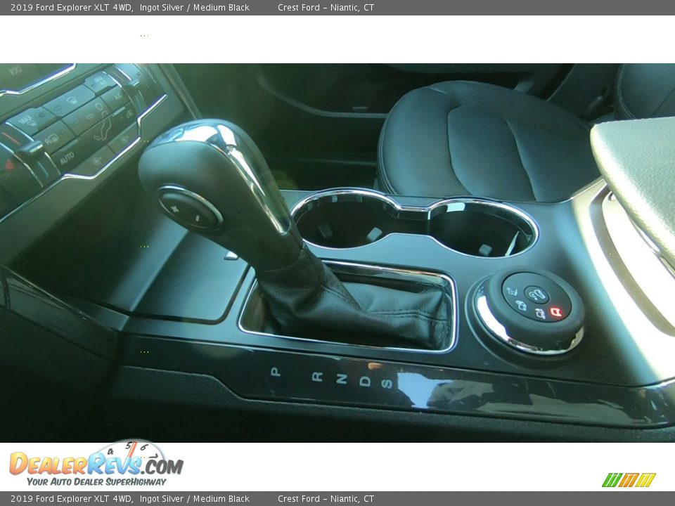 2019 Ford Explorer XLT 4WD Ingot Silver / Medium Black Photo #17