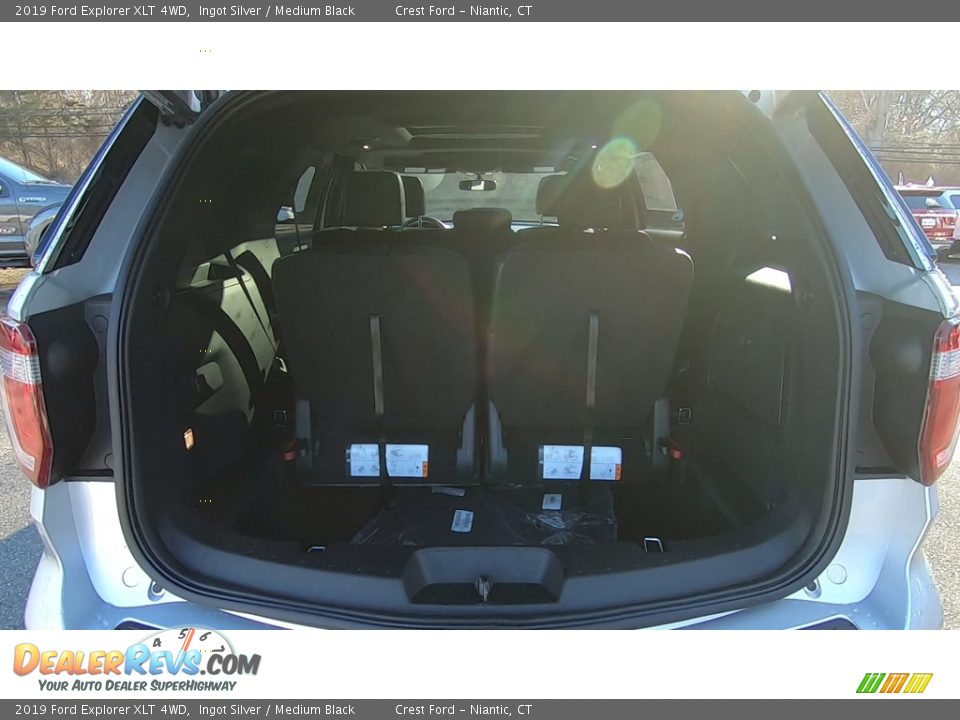 2019 Ford Explorer XLT 4WD Ingot Silver / Medium Black Photo #22