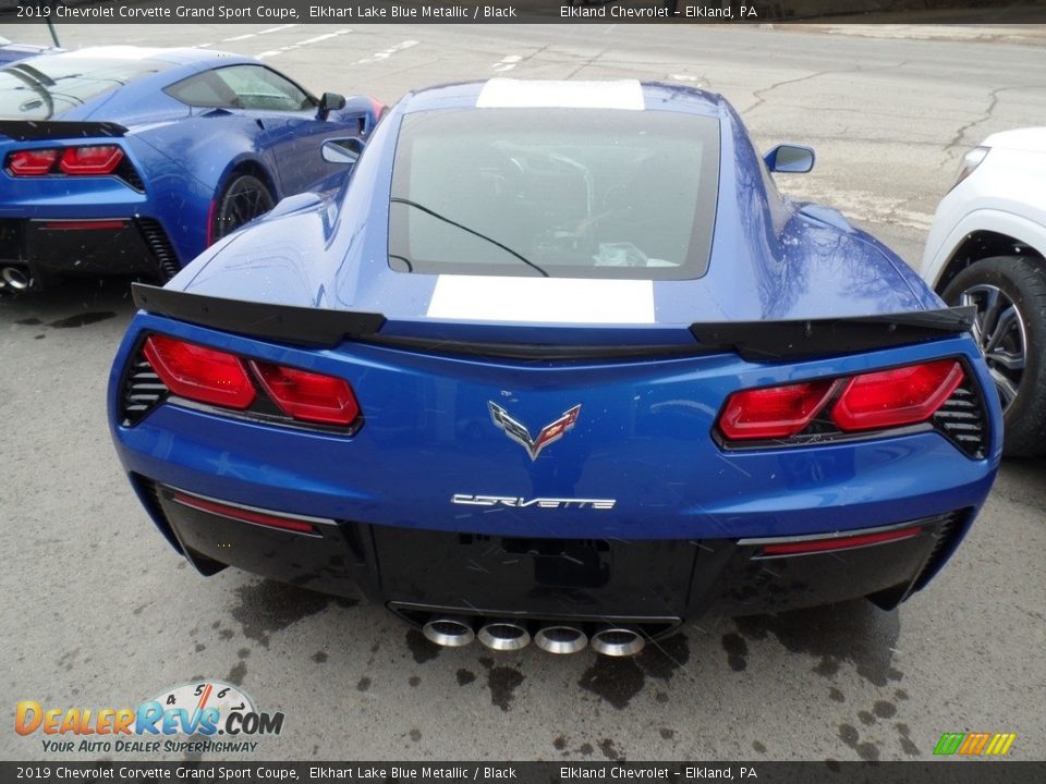2019 Chevrolet Corvette Grand Sport Coupe Elkhart Lake Blue Metallic / Black Photo #6