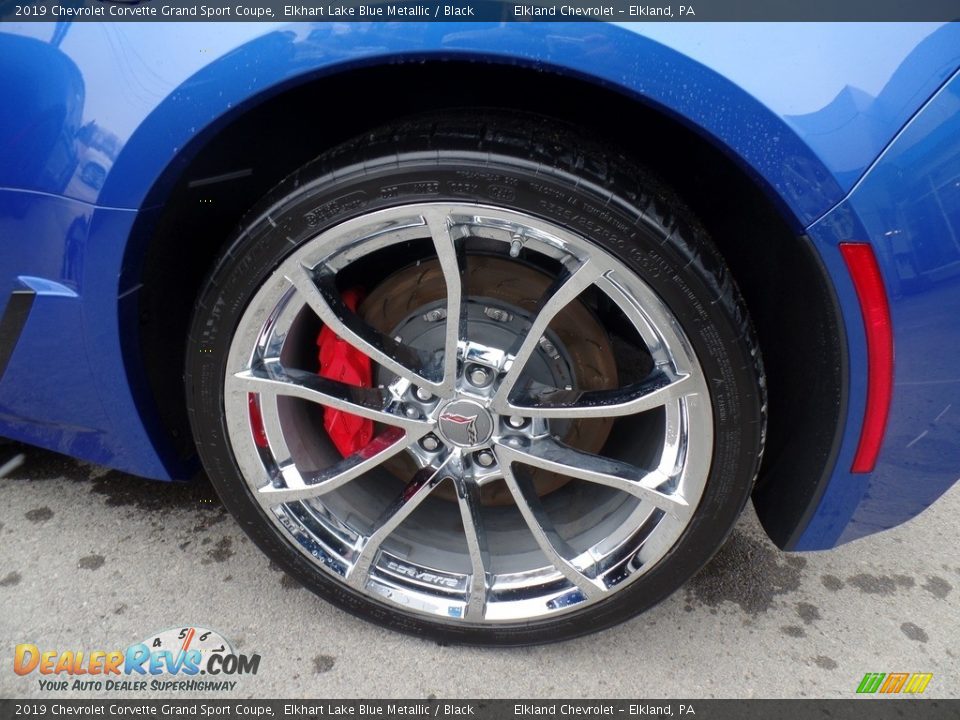 2019 Chevrolet Corvette Grand Sport Coupe Elkhart Lake Blue Metallic / Black Photo #7
