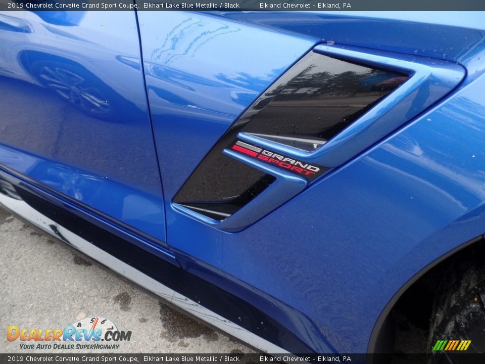 2019 Chevrolet Corvette Grand Sport Coupe Elkhart Lake Blue Metallic / Black Photo #8