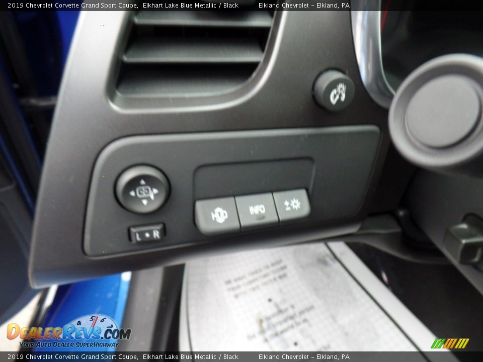2019 Chevrolet Corvette Grand Sport Coupe Elkhart Lake Blue Metallic / Black Photo #16