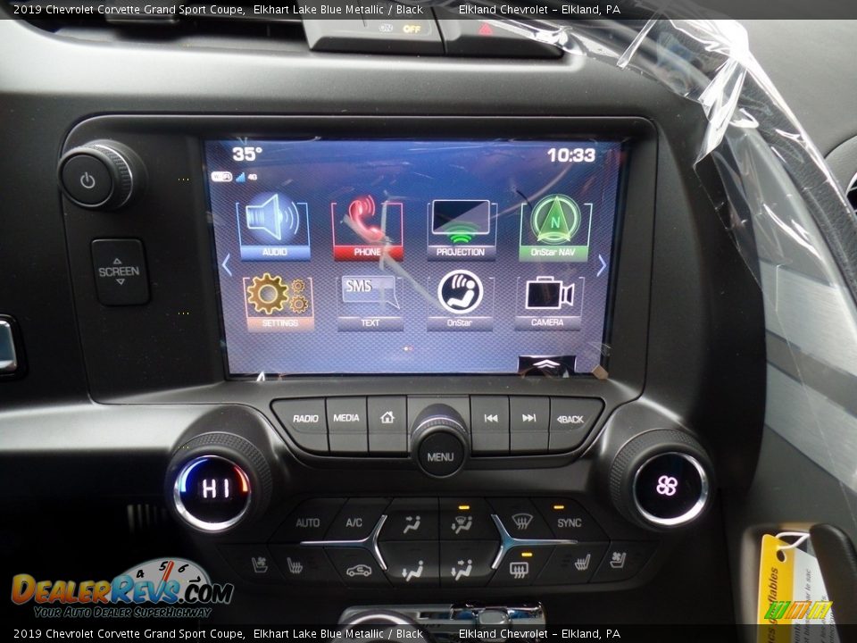 2019 Chevrolet Corvette Grand Sport Coupe Elkhart Lake Blue Metallic / Black Photo #19