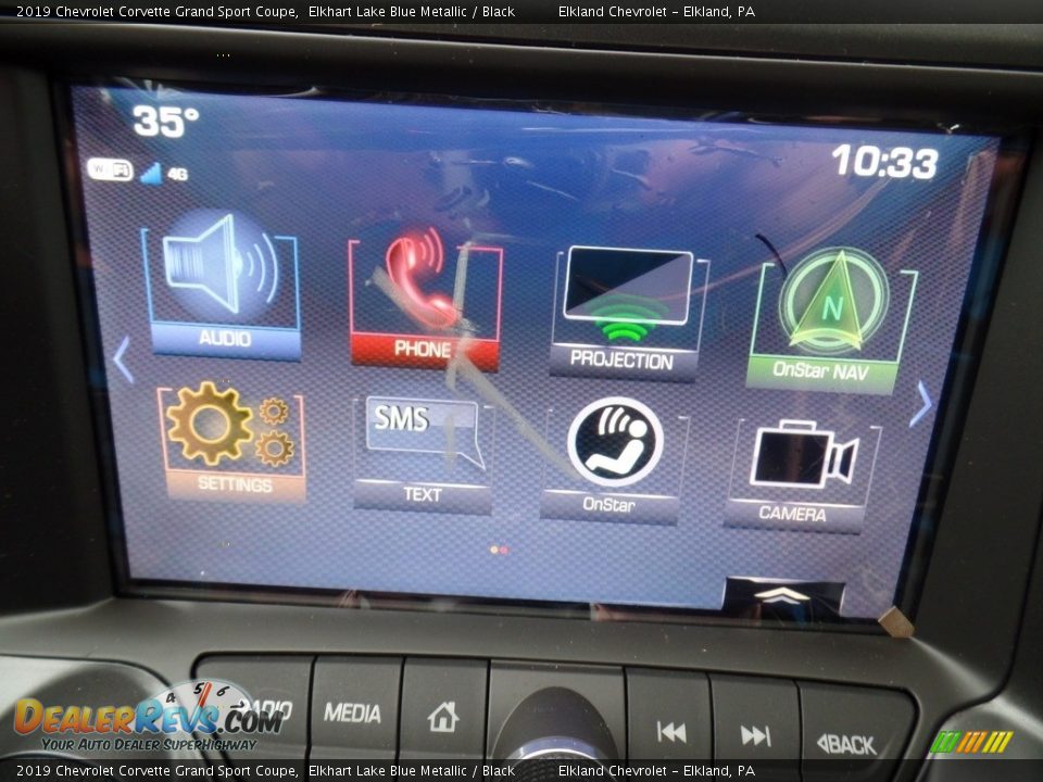 2019 Chevrolet Corvette Grand Sport Coupe Elkhart Lake Blue Metallic / Black Photo #20
