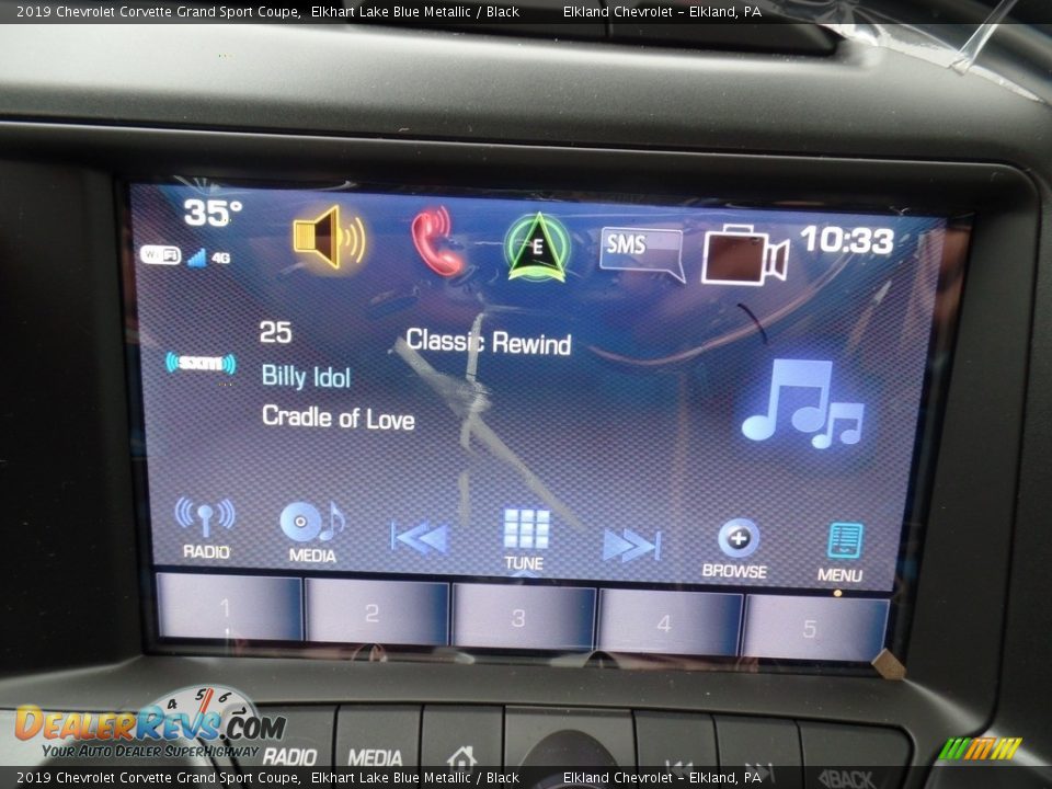 2019 Chevrolet Corvette Grand Sport Coupe Elkhart Lake Blue Metallic / Black Photo #21