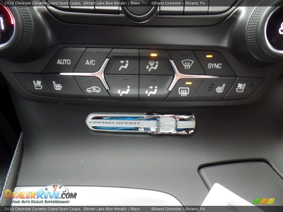 2019 Chevrolet Corvette Grand Sport Coupe Elkhart Lake Blue Metallic / Black Photo #25