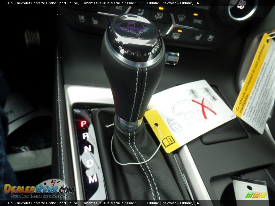2019 Chevrolet Corvette Grand Sport Coupe Elkhart Lake Blue Metallic / Black Photo #26