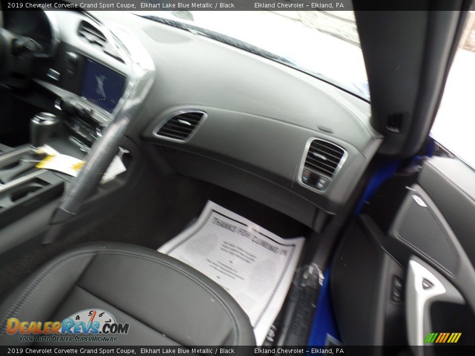 2019 Chevrolet Corvette Grand Sport Coupe Elkhart Lake Blue Metallic / Black Photo #29