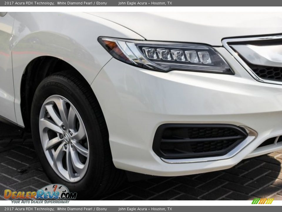 2017 Acura RDX Technology White Diamond Pearl / Ebony Photo #12