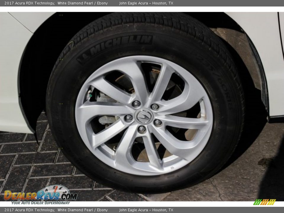 2017 Acura RDX Technology White Diamond Pearl / Ebony Photo #13