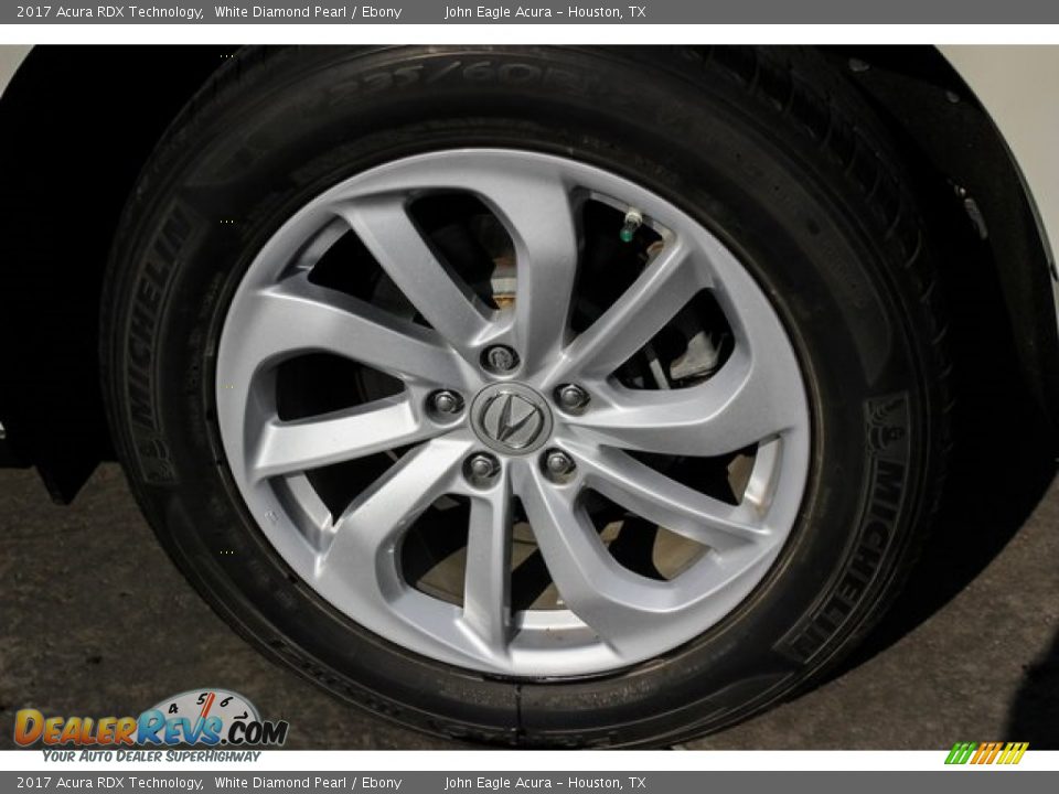 2017 Acura RDX Technology White Diamond Pearl / Ebony Photo #14