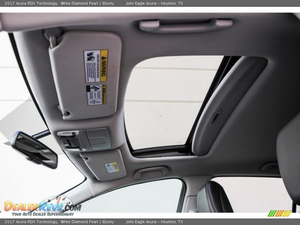 2017 Acura RDX Technology White Diamond Pearl / Ebony Photo #17