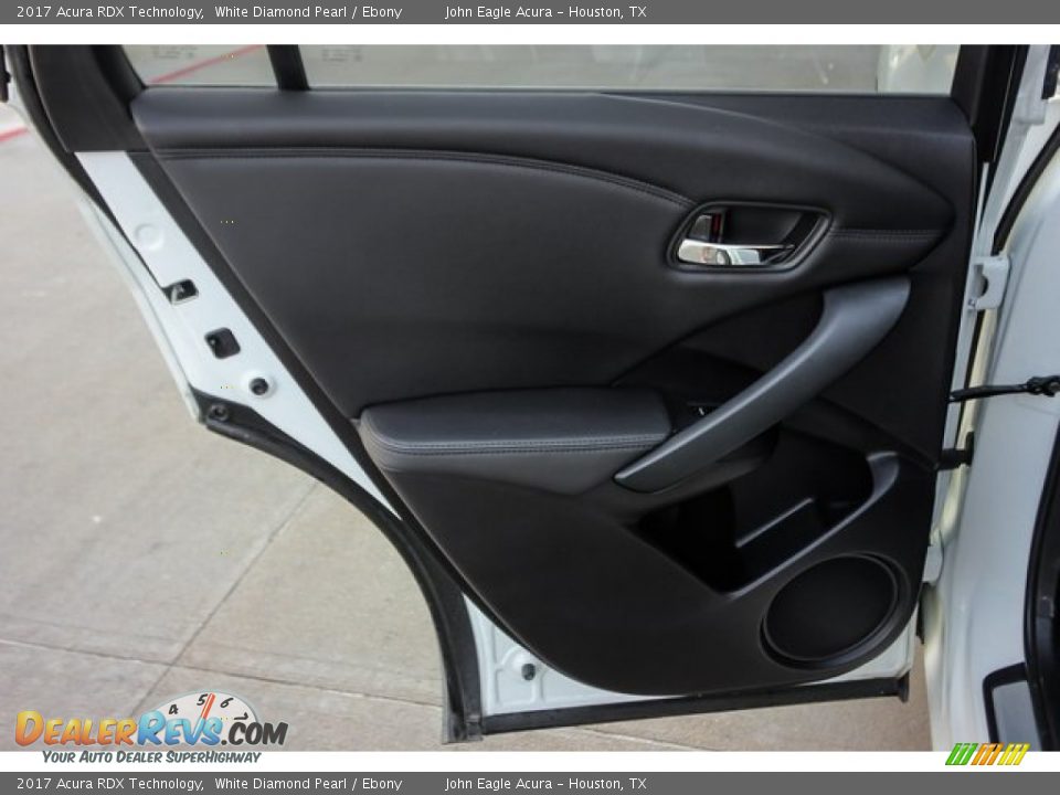 2017 Acura RDX Technology White Diamond Pearl / Ebony Photo #20