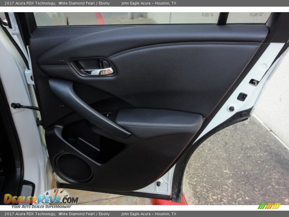 2017 Acura RDX Technology White Diamond Pearl / Ebony Photo #23
