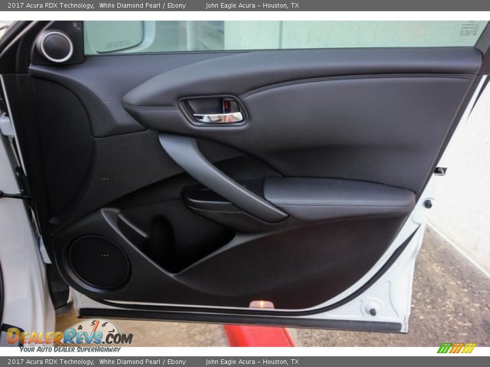 2017 Acura RDX Technology White Diamond Pearl / Ebony Photo #25