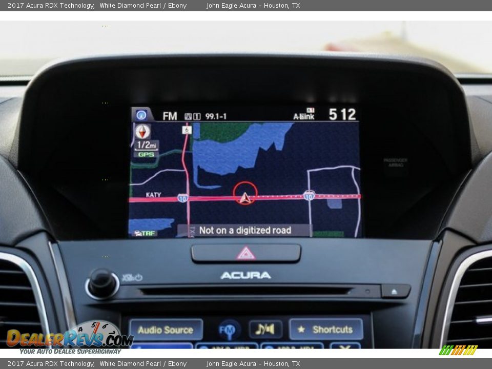 2017 Acura RDX Technology White Diamond Pearl / Ebony Photo #28