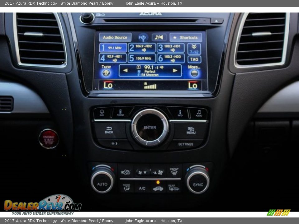 2017 Acura RDX Technology White Diamond Pearl / Ebony Photo #29