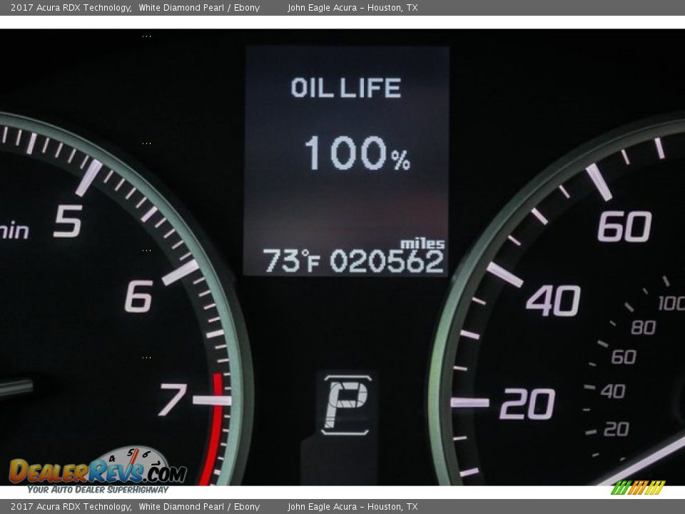 2017 Acura RDX Technology White Diamond Pearl / Ebony Photo #35