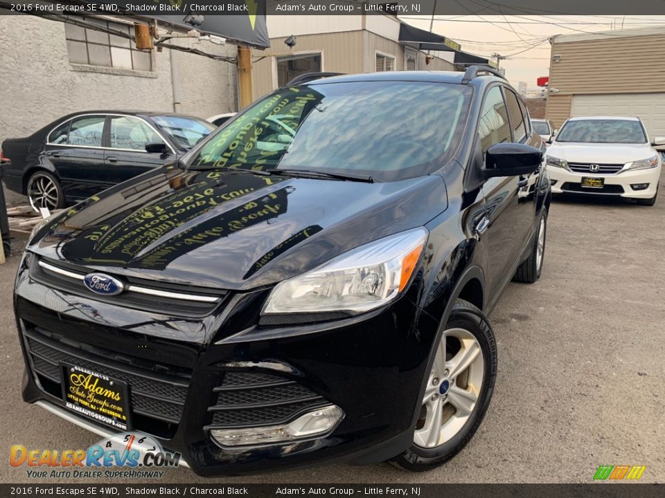 2016 Ford Escape SE 4WD Shadow Black / Charcoal Black Photo #1