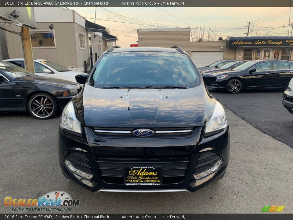 2016 Ford Escape SE 4WD Shadow Black / Charcoal Black Photo #2