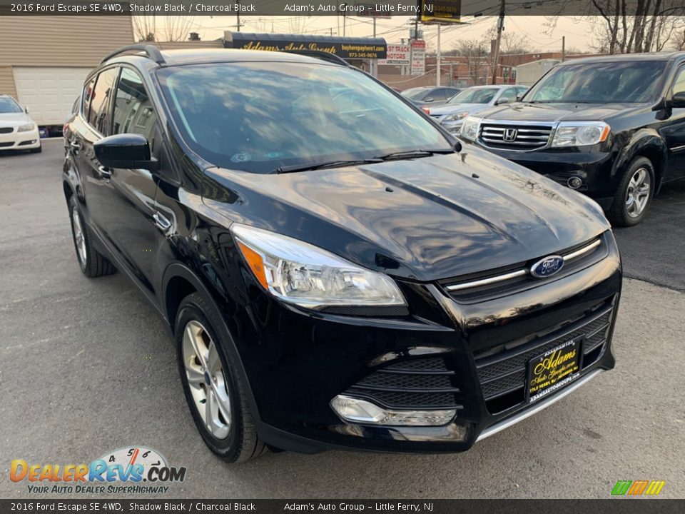 2016 Ford Escape SE 4WD Shadow Black / Charcoal Black Photo #3