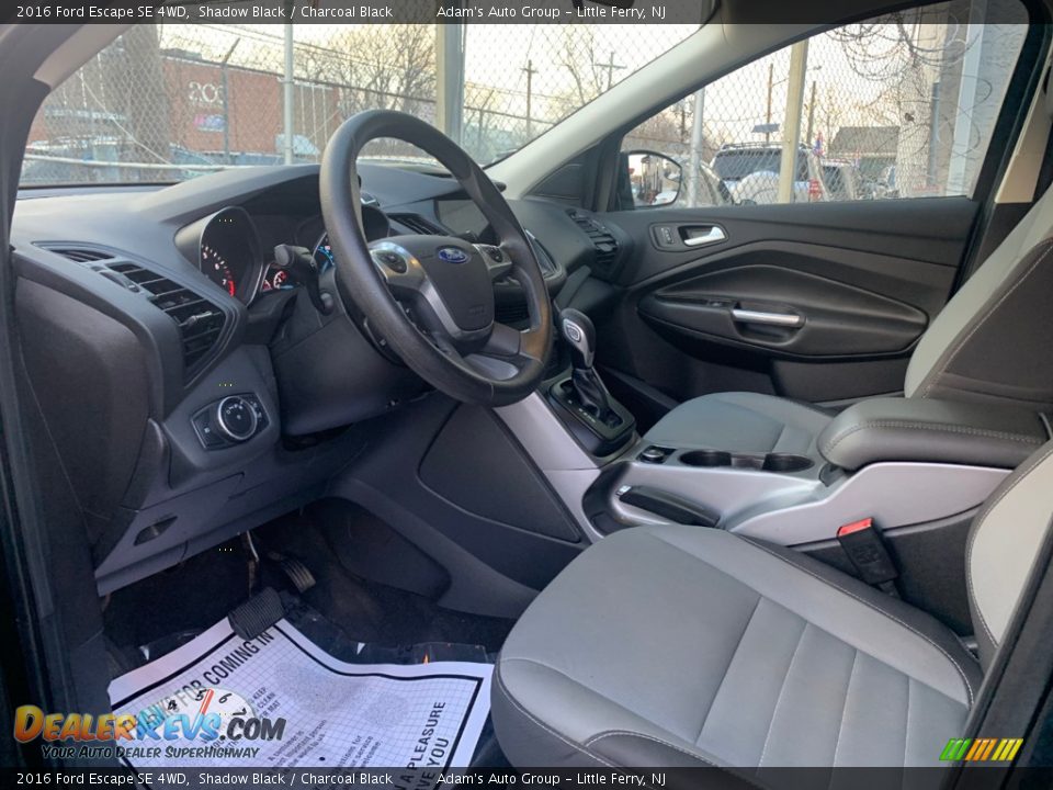 2016 Ford Escape SE 4WD Shadow Black / Charcoal Black Photo #9