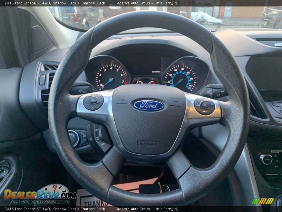 2016 Ford Escape SE 4WD Shadow Black / Charcoal Black Photo #10