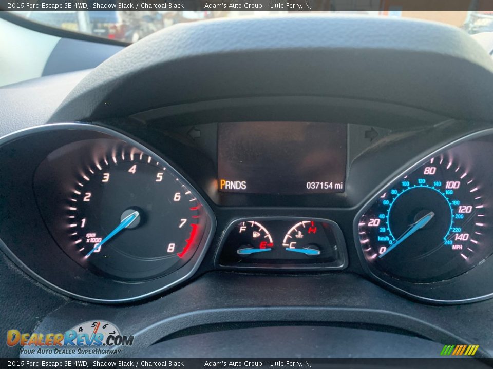 2016 Ford Escape SE 4WD Shadow Black / Charcoal Black Photo #11