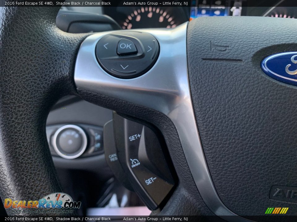 2016 Ford Escape SE 4WD Shadow Black / Charcoal Black Photo #12