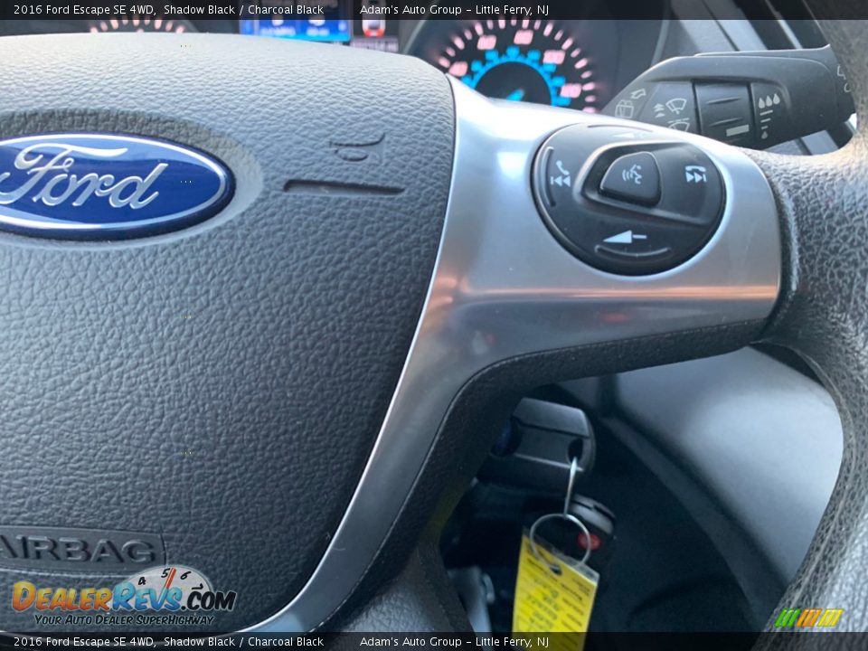 2016 Ford Escape SE 4WD Shadow Black / Charcoal Black Photo #13