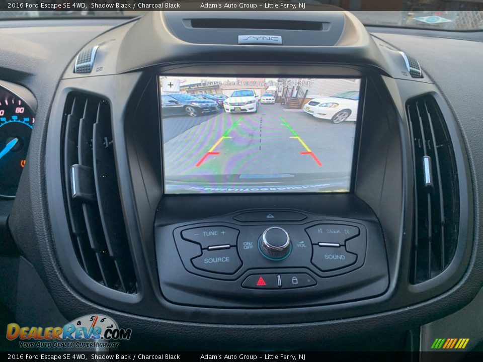 2016 Ford Escape SE 4WD Shadow Black / Charcoal Black Photo #16