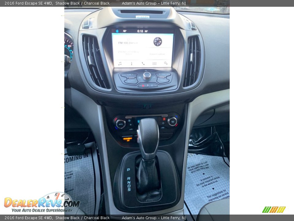 2016 Ford Escape SE 4WD Shadow Black / Charcoal Black Photo #19