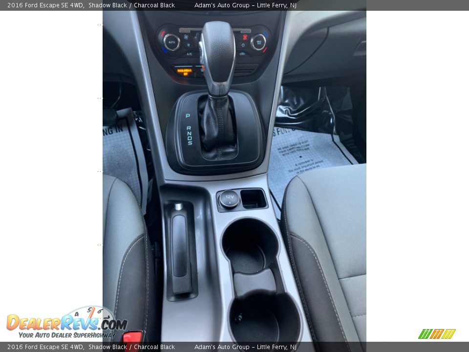 2016 Ford Escape SE 4WD Shadow Black / Charcoal Black Photo #20