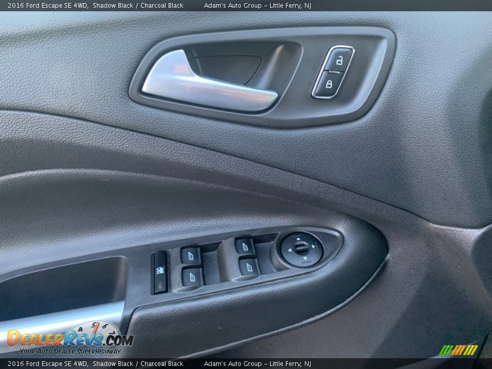 2016 Ford Escape SE 4WD Shadow Black / Charcoal Black Photo #24