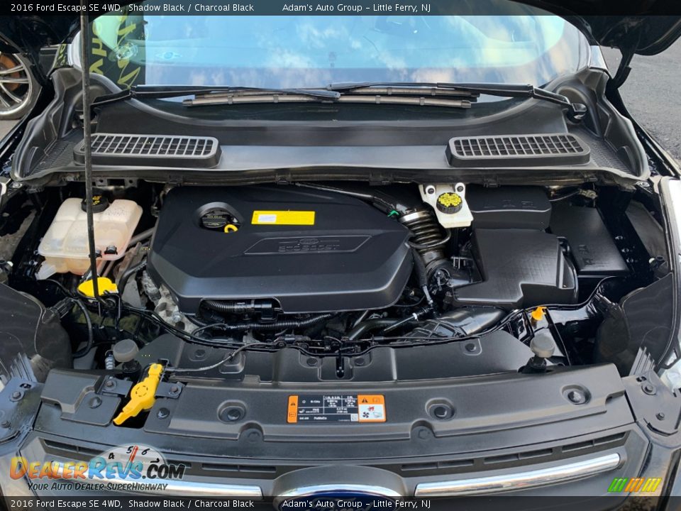 2016 Ford Escape SE 4WD Shadow Black / Charcoal Black Photo #34