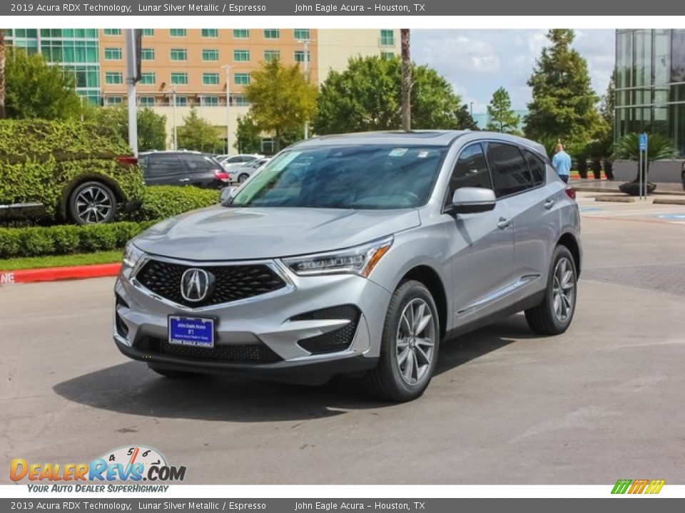 2019 Acura RDX Technology Lunar Silver Metallic / Espresso Photo #3