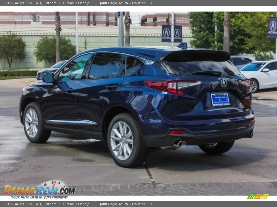 2019 Acura RDX FWD Fathom Blue Pearl / Ebony Photo #5