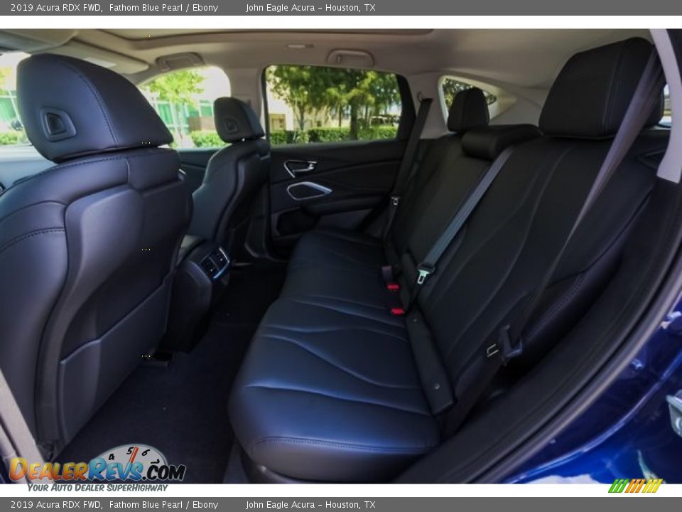 2019 Acura RDX FWD Fathom Blue Pearl / Ebony Photo #18