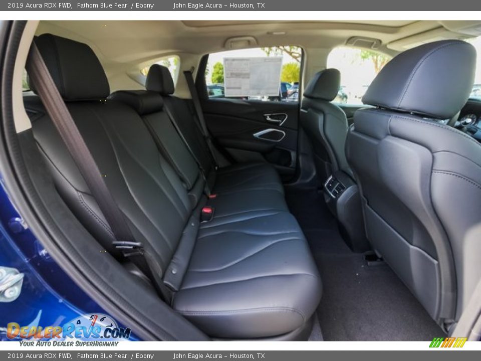 2019 Acura RDX FWD Fathom Blue Pearl / Ebony Photo #21