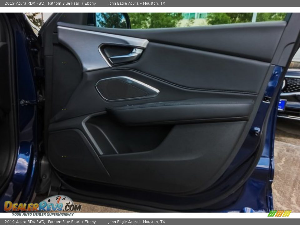 2019 Acura RDX FWD Fathom Blue Pearl / Ebony Photo #22